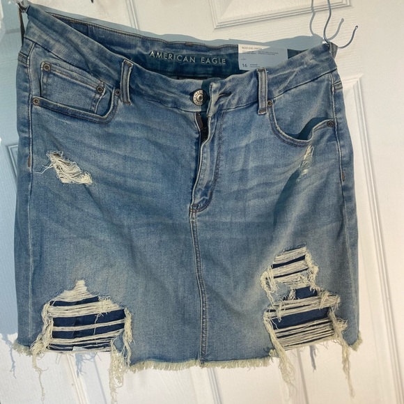 American Eagle Outfitters Dresses & Skirts - american eagle jean skirt